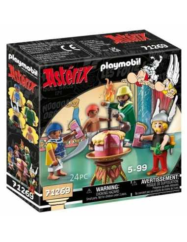 Playset Playmobil Asterix: Amonbofis and the poisoned cake 71268 24 Pièces