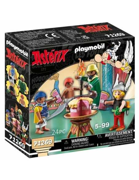 Playset Playmobil Asterix: Amonbofis and the poisoned cake 71268 24 Pièces