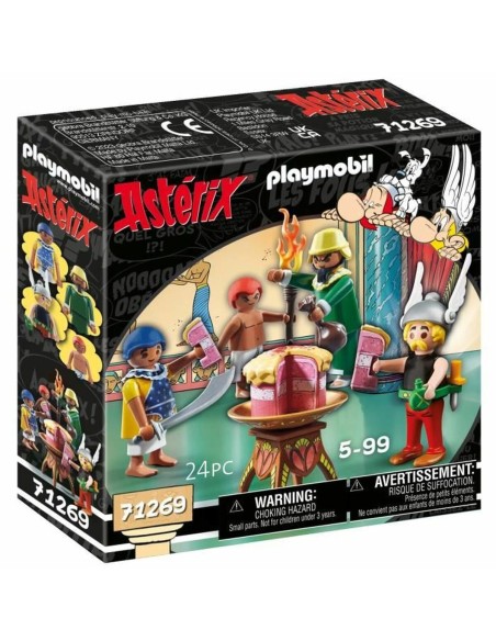 Playset Playmobil Asterix: Amonbofis and the poisoned cake 71268 24 Stücke