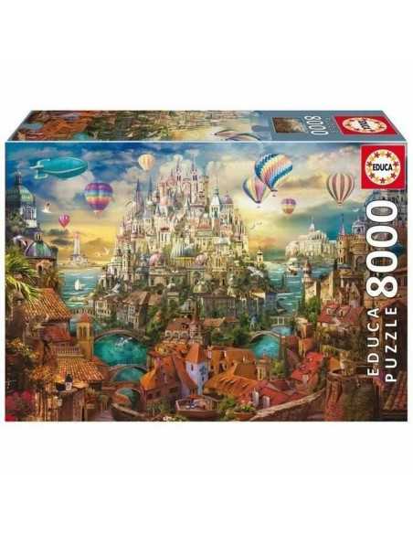 Puzzle Educa City of Reve 8000 Stücke