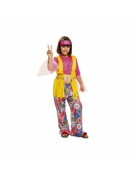 Costume for Children My Other Me 3 Pieces Hippie