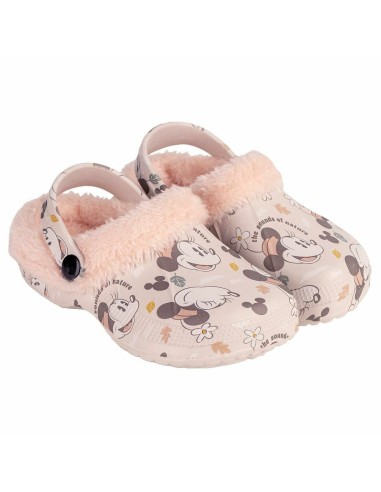 Chaussons Minnie Mouse Rose