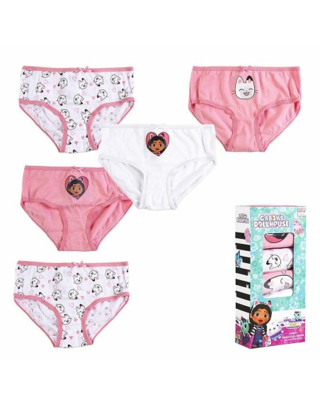 Pack of Girls Knickers Gabby's Dollhouse 5 Units Multicolour