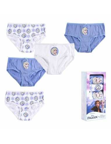 Confezione di Slip da Bambina Frozen 5 Unità Multicolore