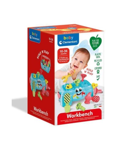 Playset Baby Clementoni 17042 Werkzeugkasten (9 pcs)