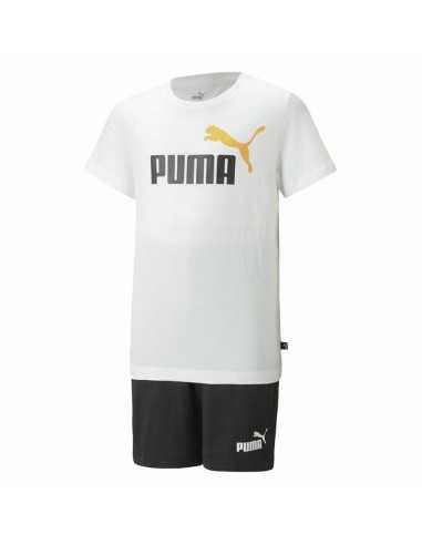 Ensemble de Sport pour Enfants Puma Set For All Time Blanc