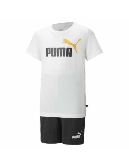 Completo Sportivo per Bambini Puma Set For All Time Bianco