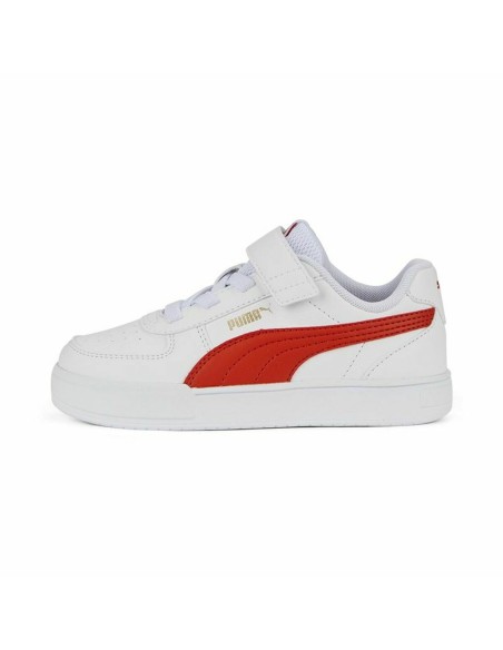 Chaussures de Sport pour Enfants Puma Caven Ac+ Ps Blanc