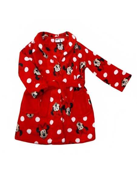 Kinder-Morgenmantel Minnie Mouse Rot