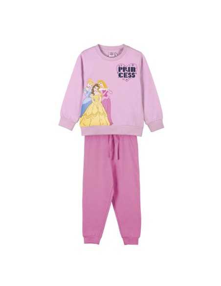 Survêtement Enfant Disney Princess Rose clair