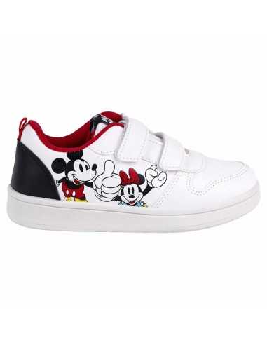 Sports Shoes for Kids Mickey Mouse Velcro White