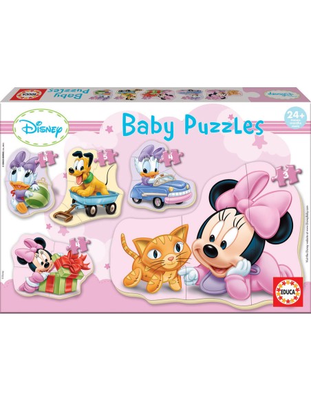 Set di 5 Puzzle Minnie Mouse EB15612 