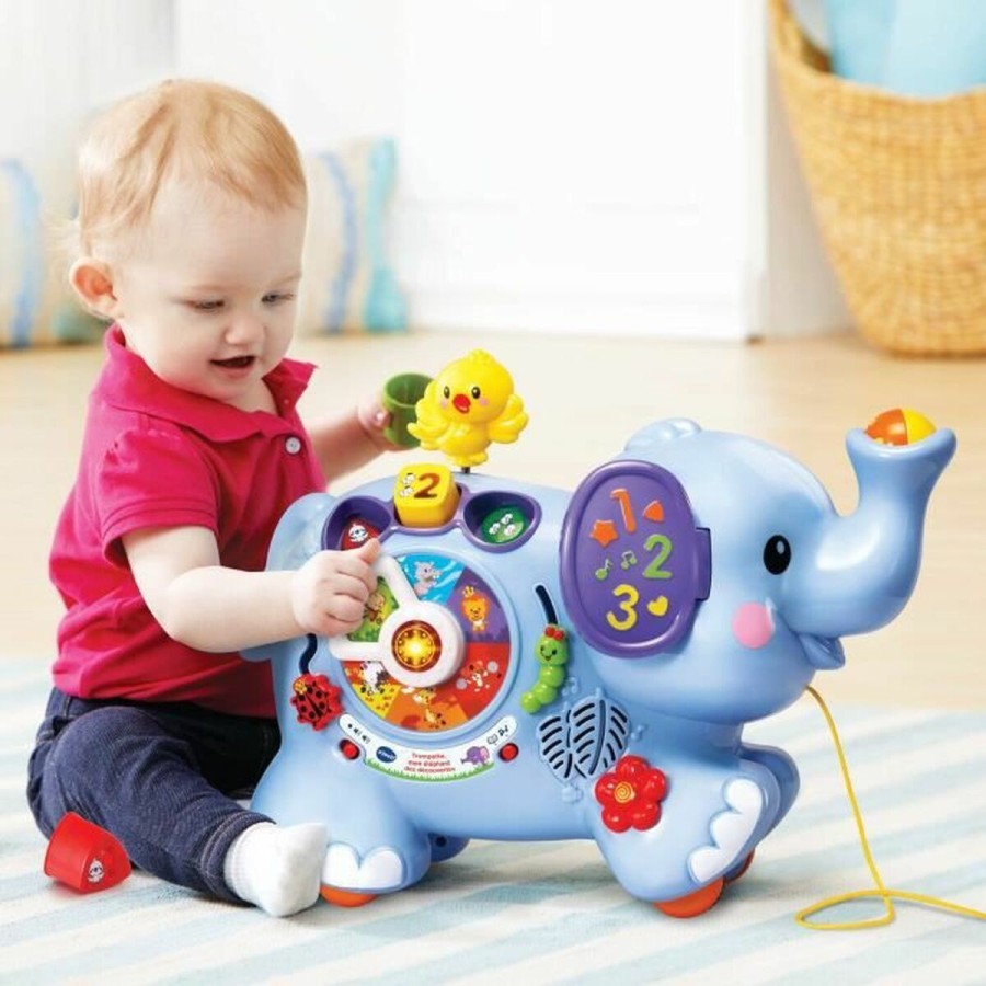 Interactive Toy for Babies Vtech Baby Trumpet, My Elephant of Discover