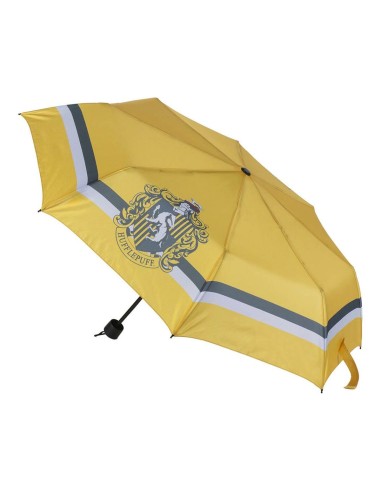 Parapluie pliable Harry Potter Hufflepuff Jaune 53 cm