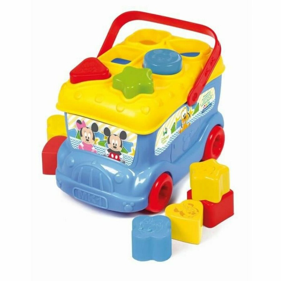 Interaktives Spielzeug für Babys Clementoni The Mickey Mouse Bus 9 St