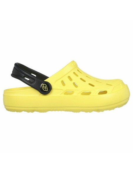 Beach Sandals Skechers Yellow Kids