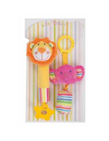 Teething Rattle for Babies 2 Units 18 cm