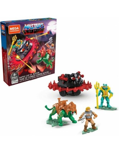 Action Figure Mattel Universe Battle Cat vs Roton 5 Pieces