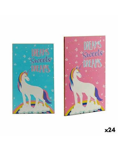 Cadre Bois Licorne 1 x 40 x 24 cm (24 Unités)