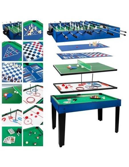 Table multi-jeux Colorbaby 12 en 1 107 x 83,5 x 61 cm