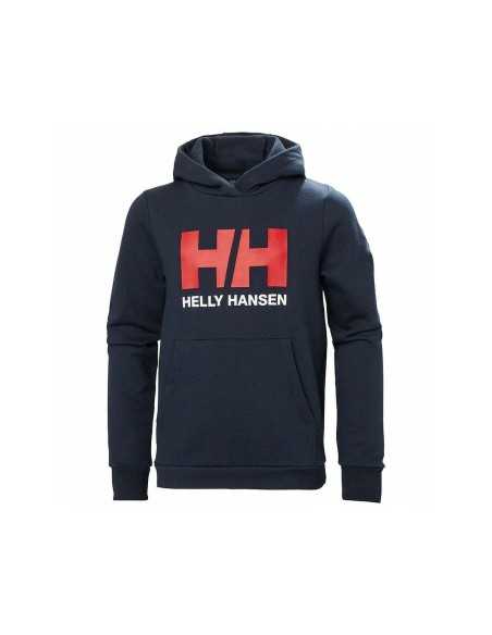 Children’s Hoodie HH LOGO HOODIE 2.0 Helly Hansen 41677 597 Navy Blue