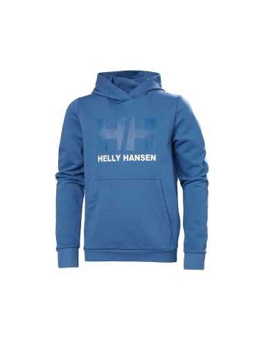 Sweat à capuche enfant HH LOGO HOODIE 2.0 Helly Hansen 41677 636 Bleu