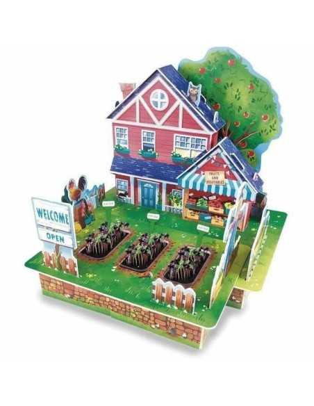 3D Puzzle Educa Dream Gardens 2in1