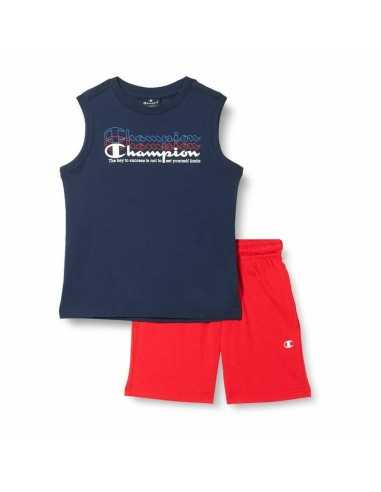 Ensemble de Sport pour Enfants Champion Bleu 2 Pièces