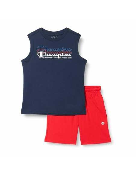 Ensemble de Sport pour Enfants Champion Bleu 2 Pièces