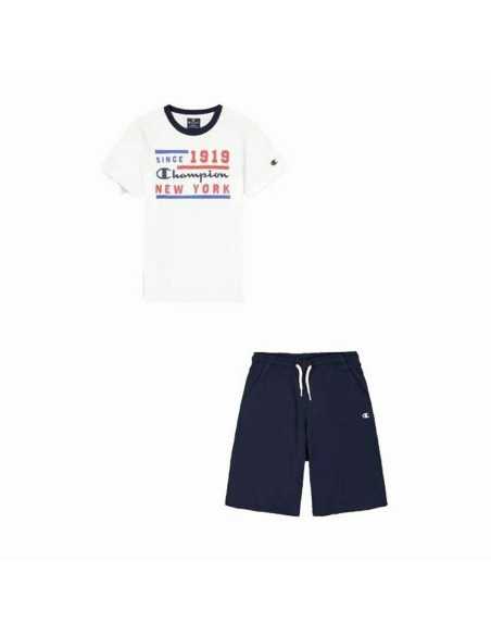 Completo Sportivo per Bambini Champion Bianco 2 Pezzi