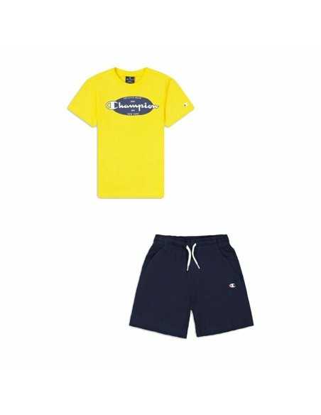 Ensemble de Sport pour Enfants Champion Jaune 2 Pièces