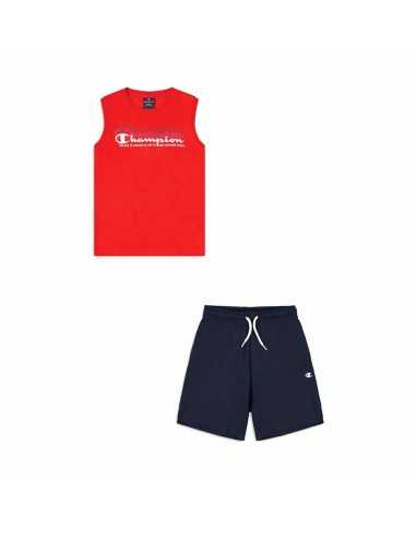 Ensemble de Sport pour Enfants Champion Rouge 2 Pièces