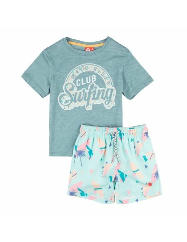 Completo Sportivo per Bambini Go & Win Waipo Azzurro Acquamarina