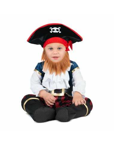 Costume per Neonati My Other Me Pirata Caraibico Bianco Rosso