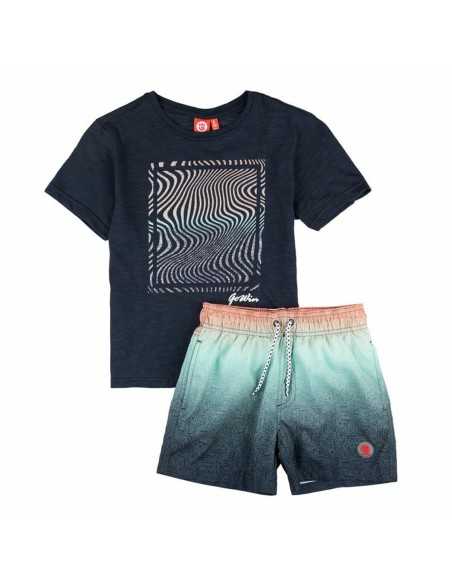 Ensemble de Sport pour Enfants Go & Win Aztec Bleu Noir