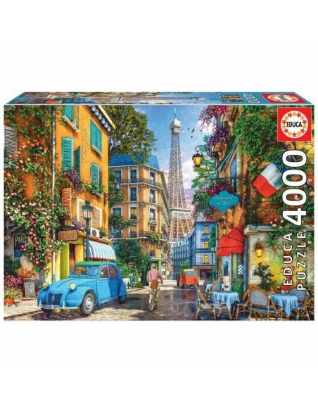 Puzzle Educa The old streets of Paris 19284 4000 Pezzi