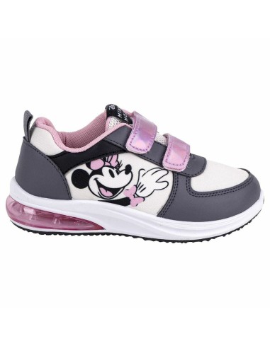 Scarpe Sportive con LED Minnie Mouse Velcro