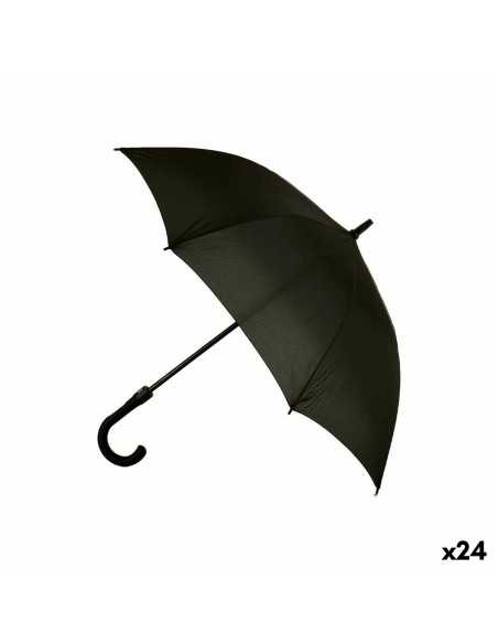 Parapluie Noir Métal Tissu 100 x 100 x 84 cm (24 Unités)