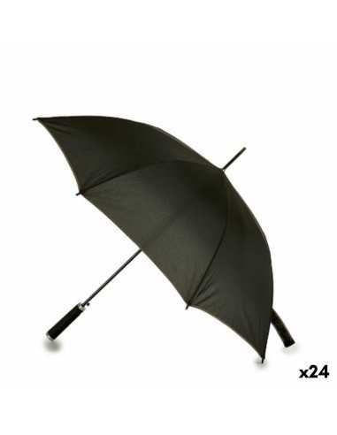 Regenschirm Schwarz Polyester 100 x 100 x 85 cm (24 Stück)