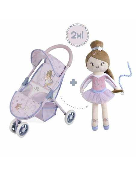 Doll Stroller Decuevas Gala 33 x 48 x 55 cm Lilac 50 cm