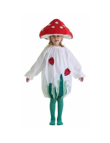 Costume per Bambini Fungo 5-7 Anni (3 Pezzi)