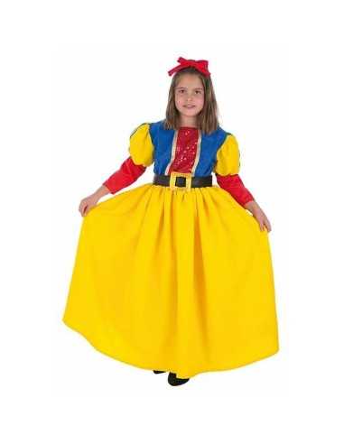 Costume per Bambini Biancaneve 3-5 anni (4 Pezzi)