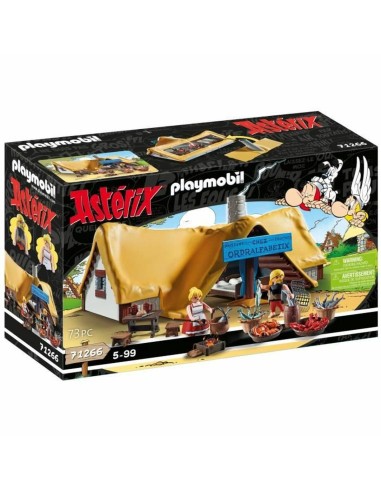 Playset Playmobil Astérix: Ordralfabetix Hut 71266 73 Stücke