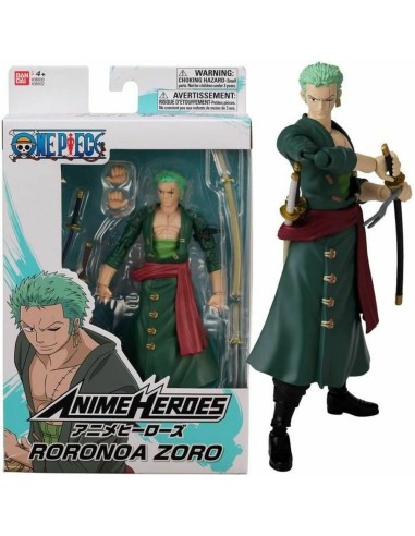 Personnage articulé One Piece Anime Heroes - Roronoa Zoro 17 cm