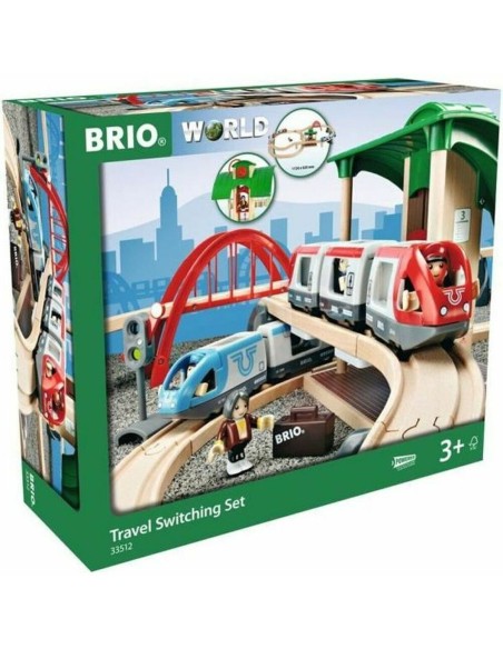 Construction set Brio Travelers Platform Tour Multicolour 42 Pieces