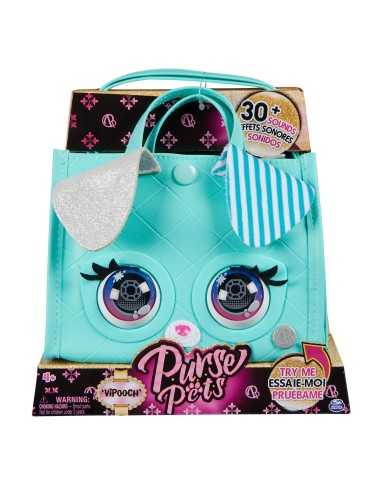 Sac à Bandoulière Spin Master Purse Pets Bleu clair Multicouleur Multi