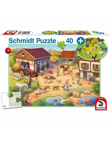 Puzzle Schmidt Spiele Fattoria 40 Pezzi