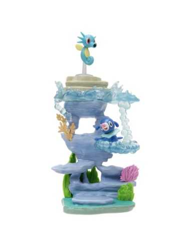 Dolls Bandai Underwater environmental pack with Otaquin figurines and hypotrempe