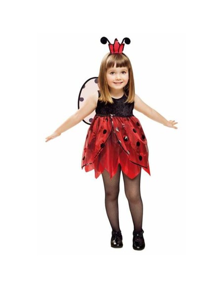 Costume per Bambini My Other Me Coccinella Fata 3-4 Anni