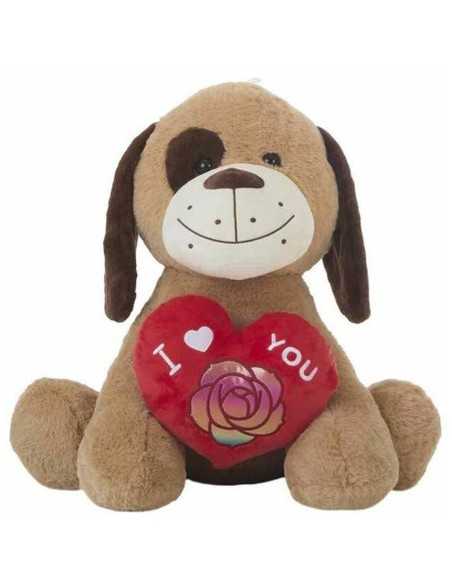 Jouet Peluche Amour Coeur Chien